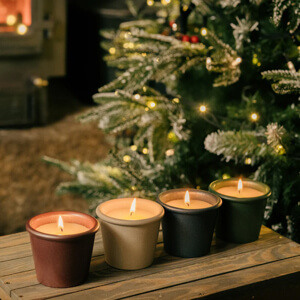 St Eval Christmas Stardust Pot Candle